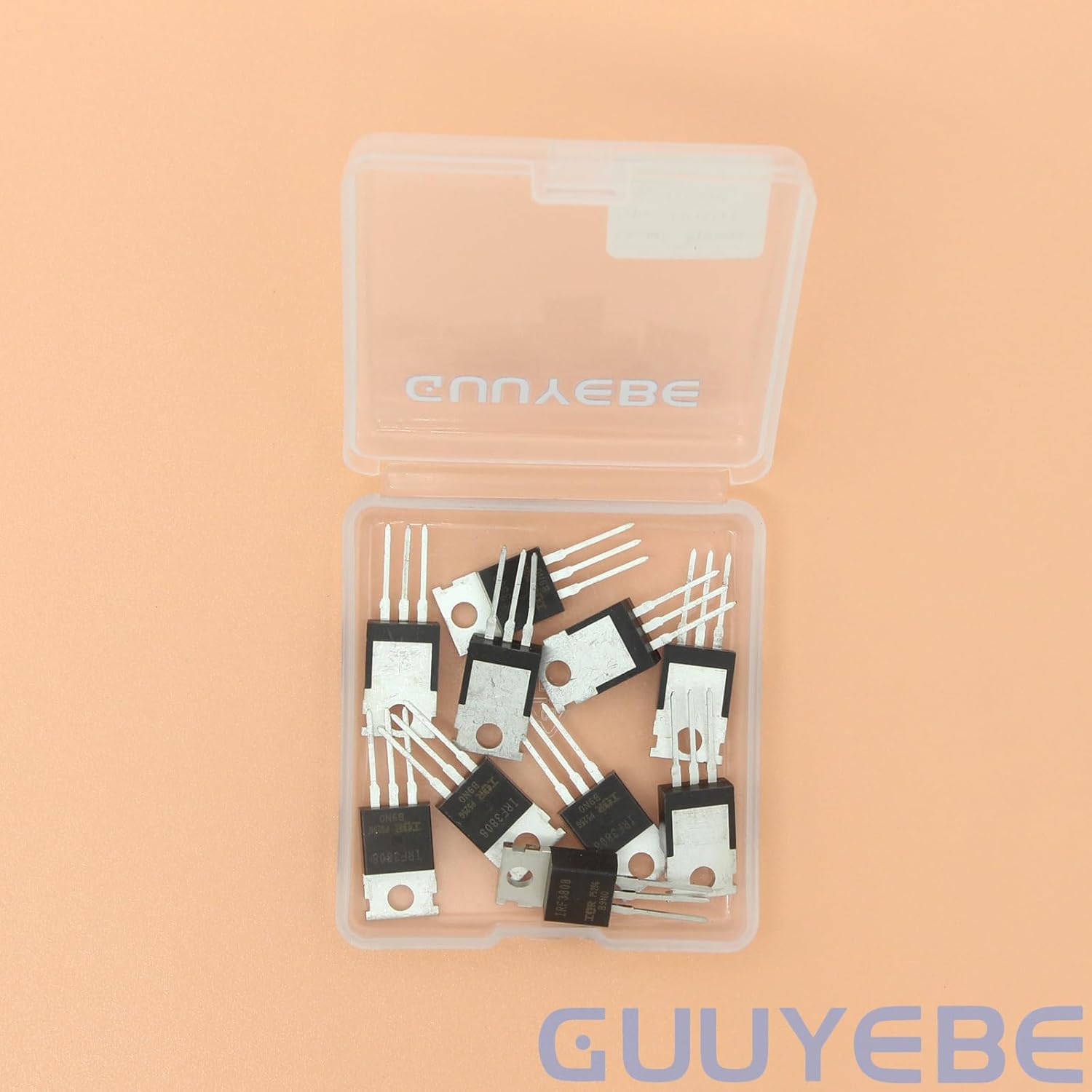 GuuYebe IRF3808 55V 110A IRF3808PBF N-Channel Power MOSFET TO-220 Transistors of Semiconductor Products