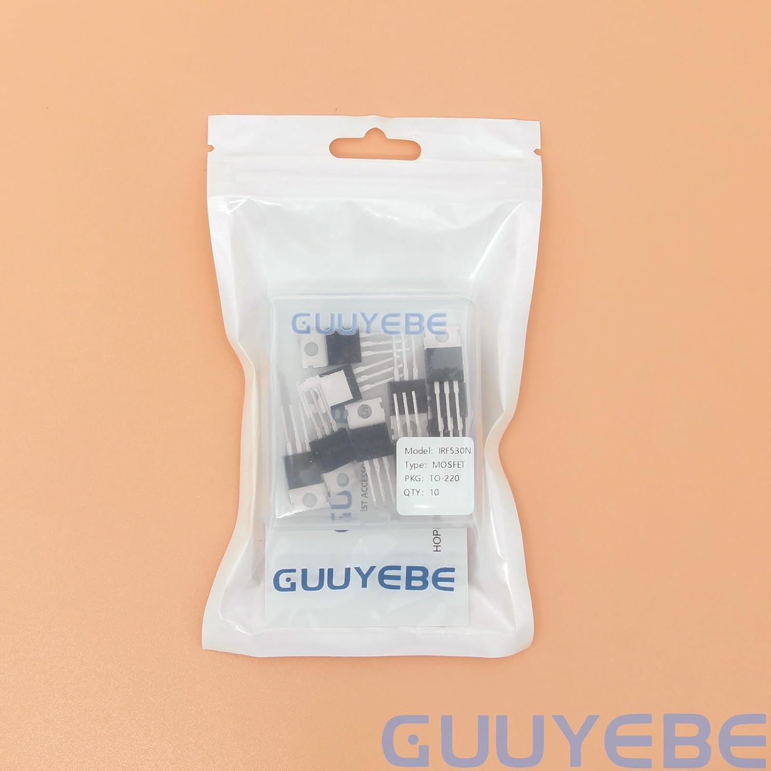 GuuYebe IRF530N IRF530 100V 17A IRF530NPBF N-Channel Power MOSFET TO-220 Transistors of Semiconductor Products