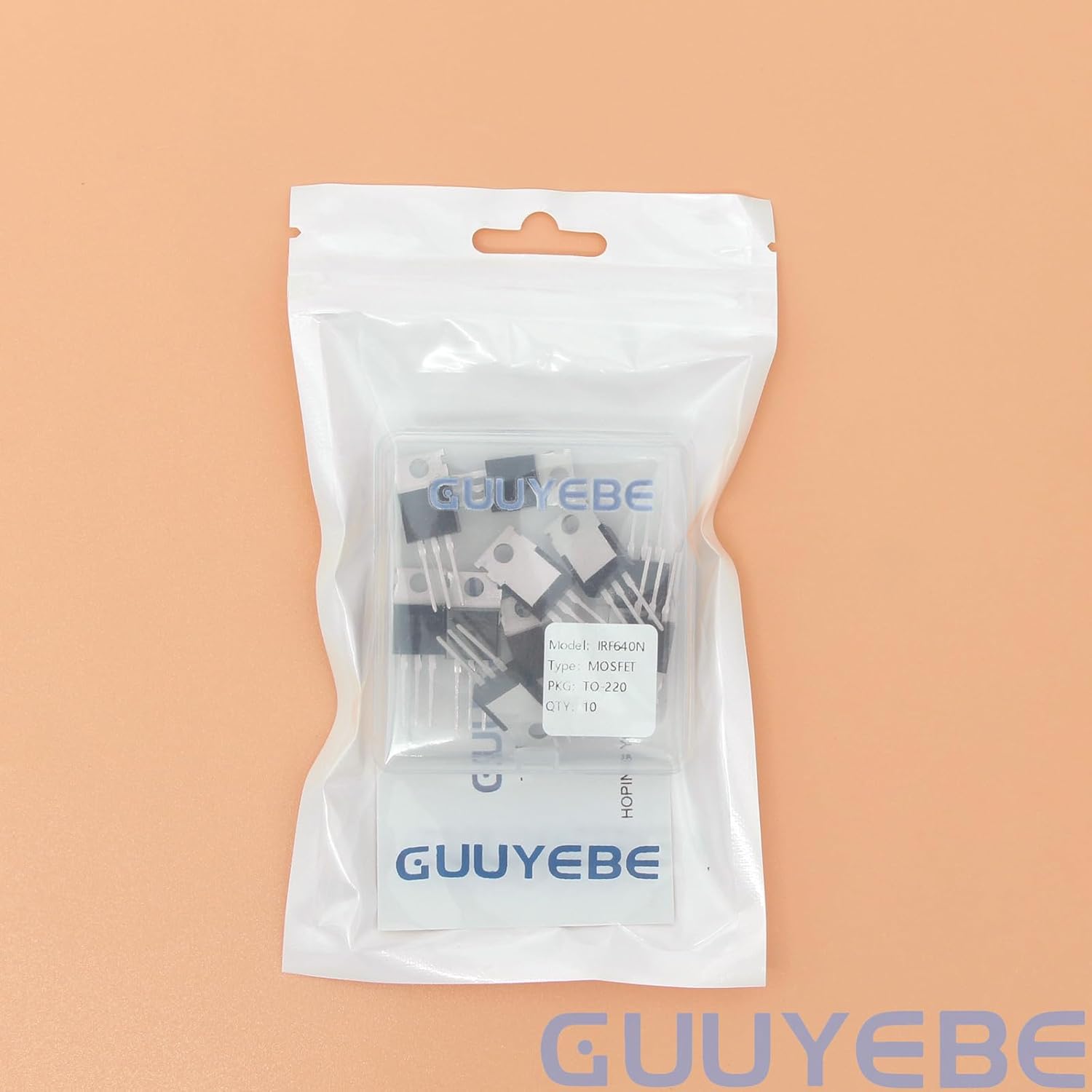 GuuYebe IRF640N IRF640 200V 18A IRF640NPBF N-Channel Power MOSFET TO-220 Transistors of Semiconductor Products