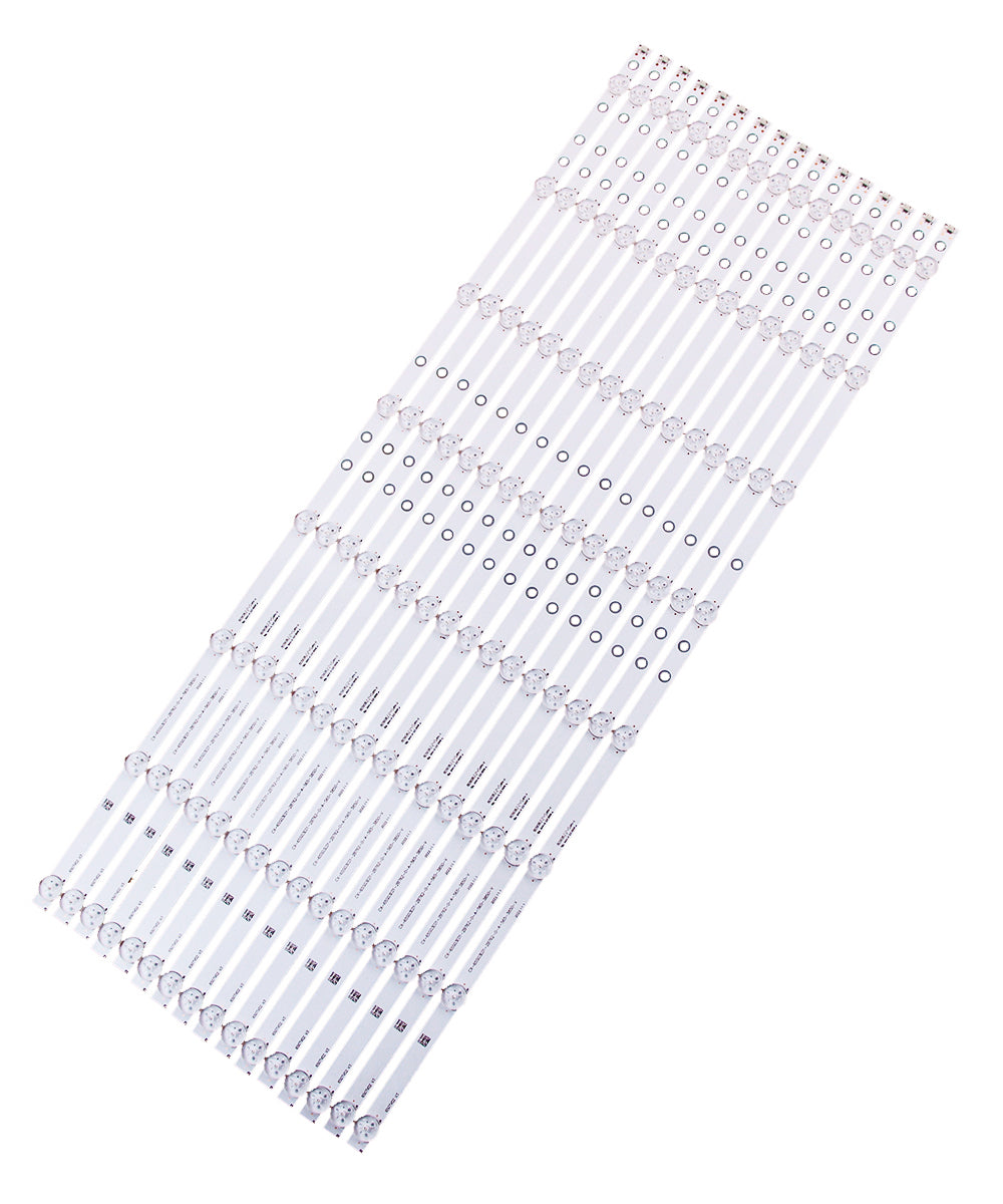 GuuYebe LED Backlight Strip TV Replacement Part for 650TV02 T650HVF05 65W855C T650HVF05.1 65W859C LB65018 D65-D2 E65X-C2 D65U-D2 65W857C 65S03E01 T650QVN05.0 65W805 T650QVF07.0 T650HVF05.5 65W850C