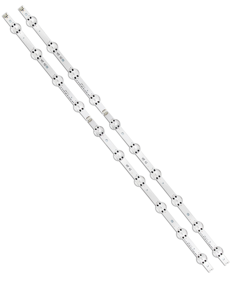 LED Backlight Strip TV Replacement Part for V17 43 6916L-2867A 43LV340C 43UJ670V 43UJ6565 E74739 LC430DQE 43UF6500 43UJ6525 43LJ614V 43VH6100 43UJ655V AGF78709801 43UJ675V GuuYebe