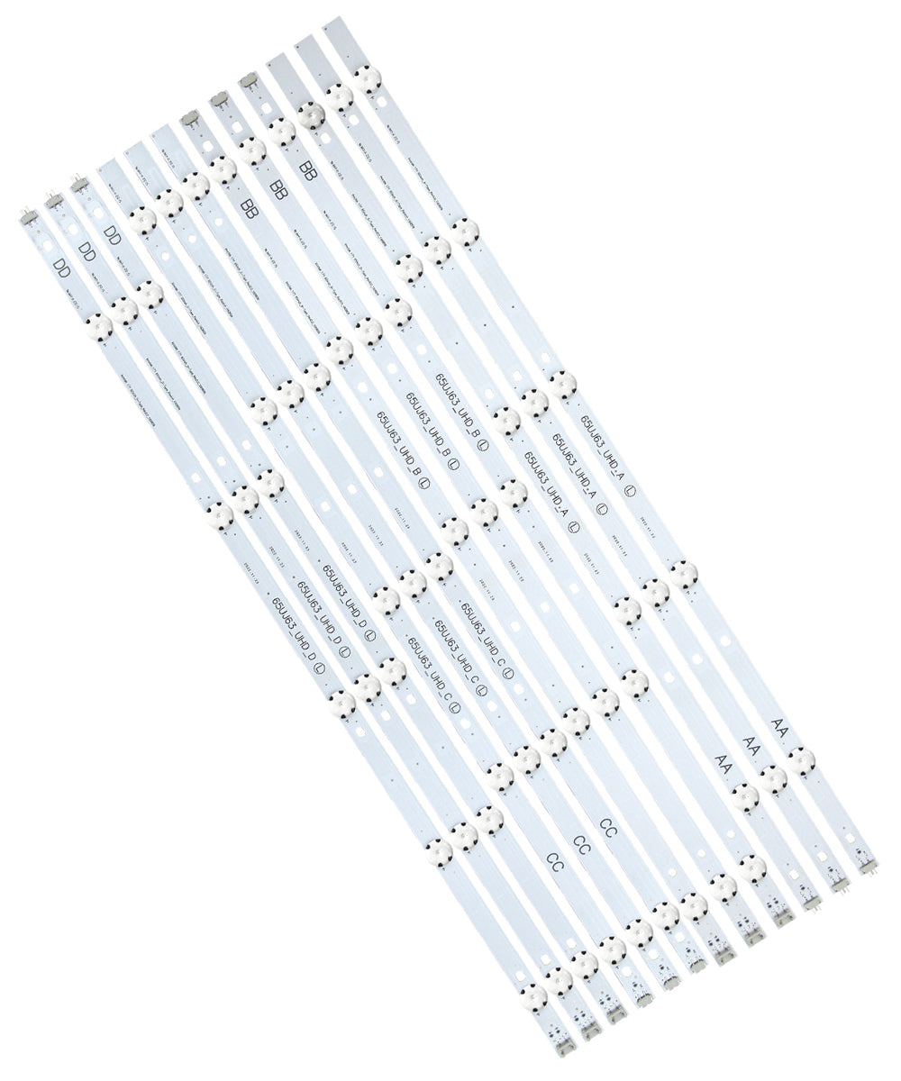 LED Backlight Strip TV Replacement Part for 65UJ63 65UJ6300 65UJ630V EAV63673007 65UJ634V 65UJ5500 AGF78818401 65UK6100 65LJ624V 65UJ639V 65UJ630Y 65UJ6560 65LJ541V EAV63994201 65UJ6100