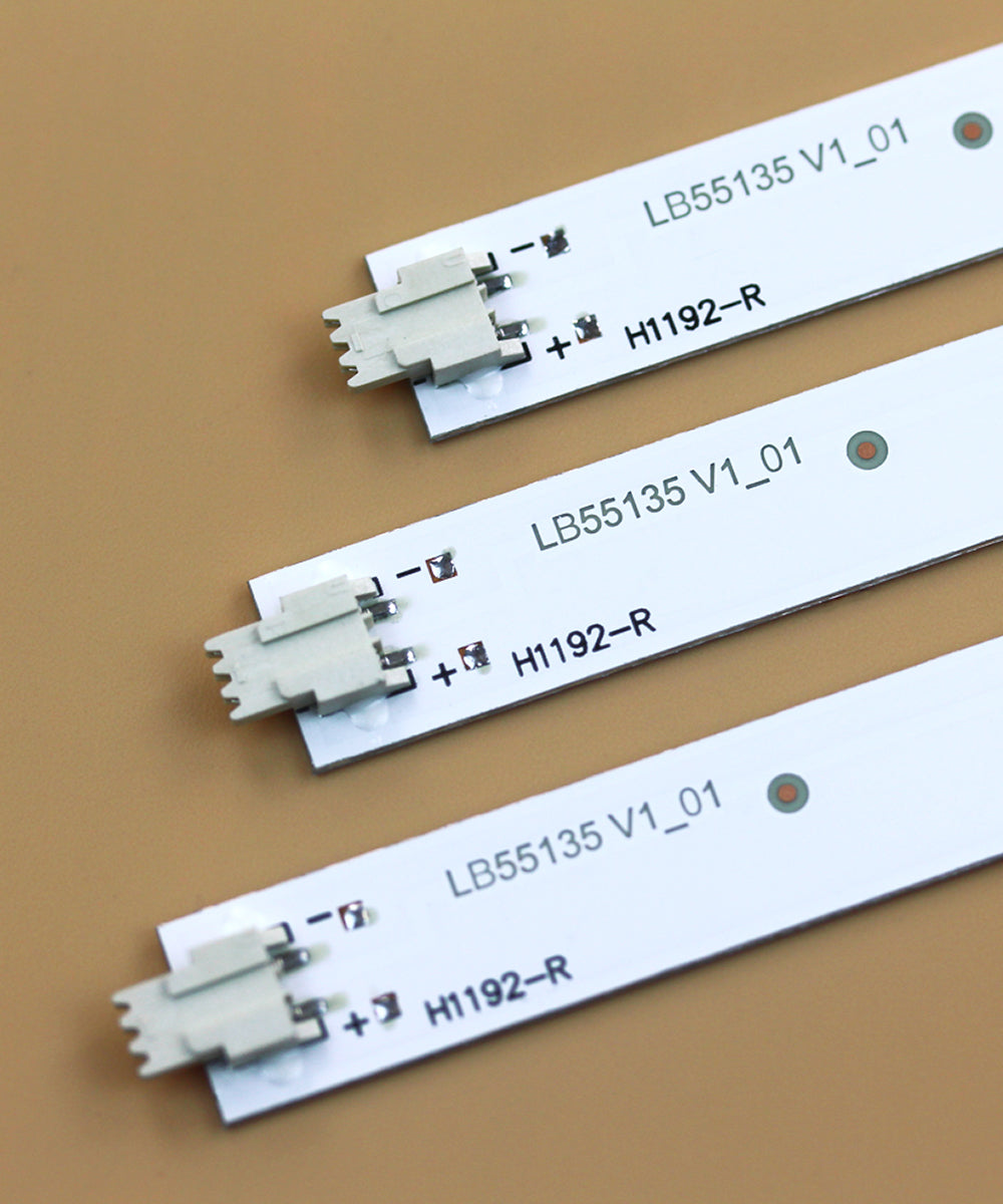 GuuYebe NS-55DF710NA19 NS-55DF710NA21 E4SW5518RKU LB-DM3030-GJBBY555X9ABG2 LBM550M0501-PJ-4 LBM550M0401-PK-5 TPT550U2-D072L D077L TPT550U1-QVN05U for Led Backlight Strip LB55135 V1 01 v0 55 inch TV