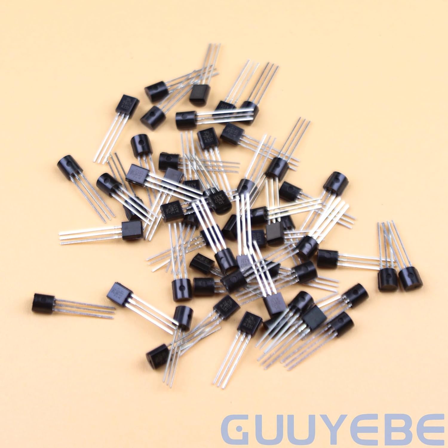 GuuYebe 2N2907 Transistor TO-92 PNP BJT Transistors of Semiconductor Products