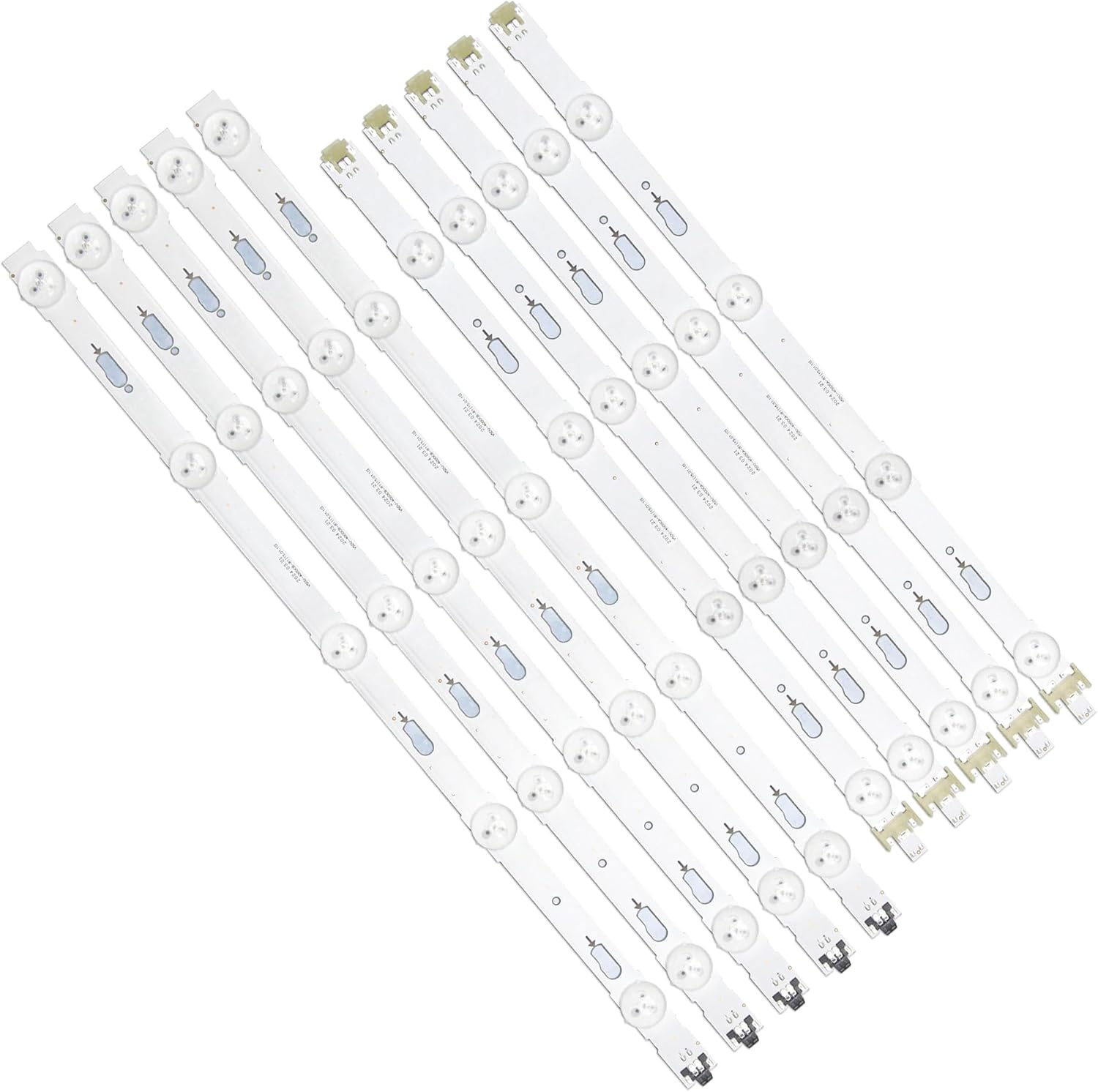 GuuYebe BN96-34791A BN96-34792A UN40JU6400F UN40JU640DF UN40JU6500F UN40JU650DF CY-WJ040HGLV1H CY-GJ040HGLVFH LM41-00117B LM41-00117C V5DU-400DCA-R1 LED Backlight Strips for 40 inch TV