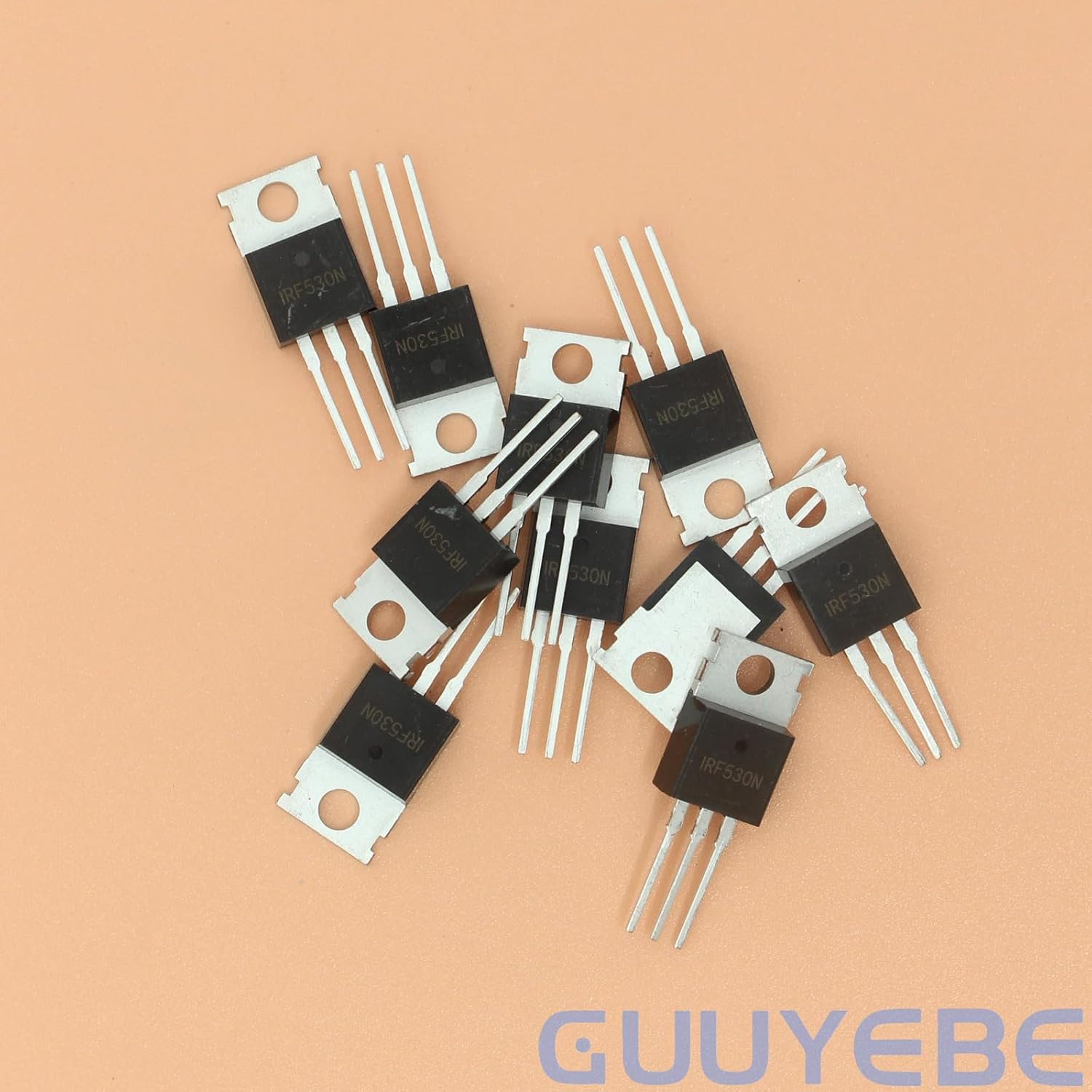 GuuYebe IRF530N IRF530 100V 17A IRF530NPBF N-Channel Power MOSFET TO-220 Transistors of Semiconductor Products