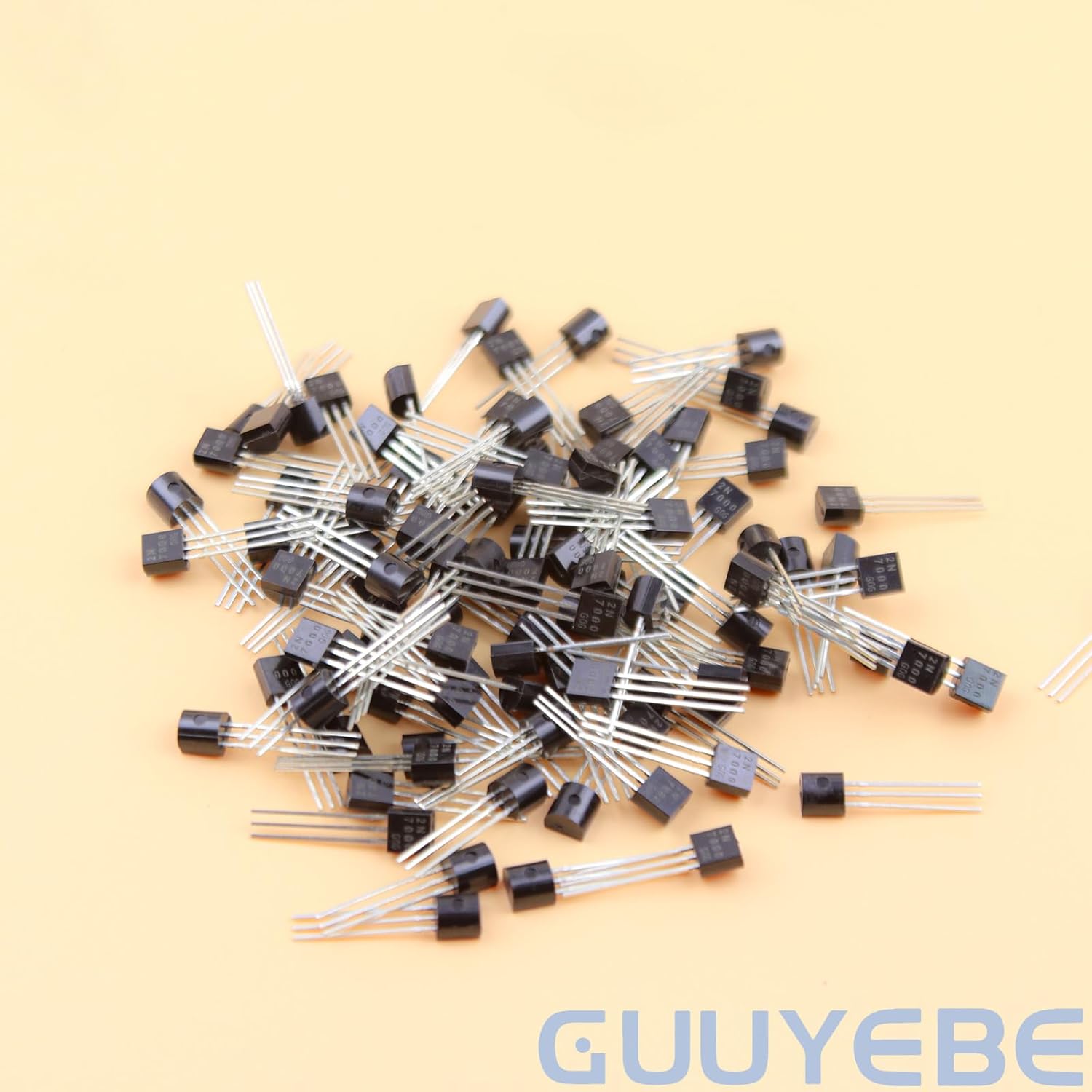 GuuYebe 2N7000 Mosfet Transistor TO-92 NMOS MOS N-Channel Power Mosfet Transistors of Semiconductor Products
