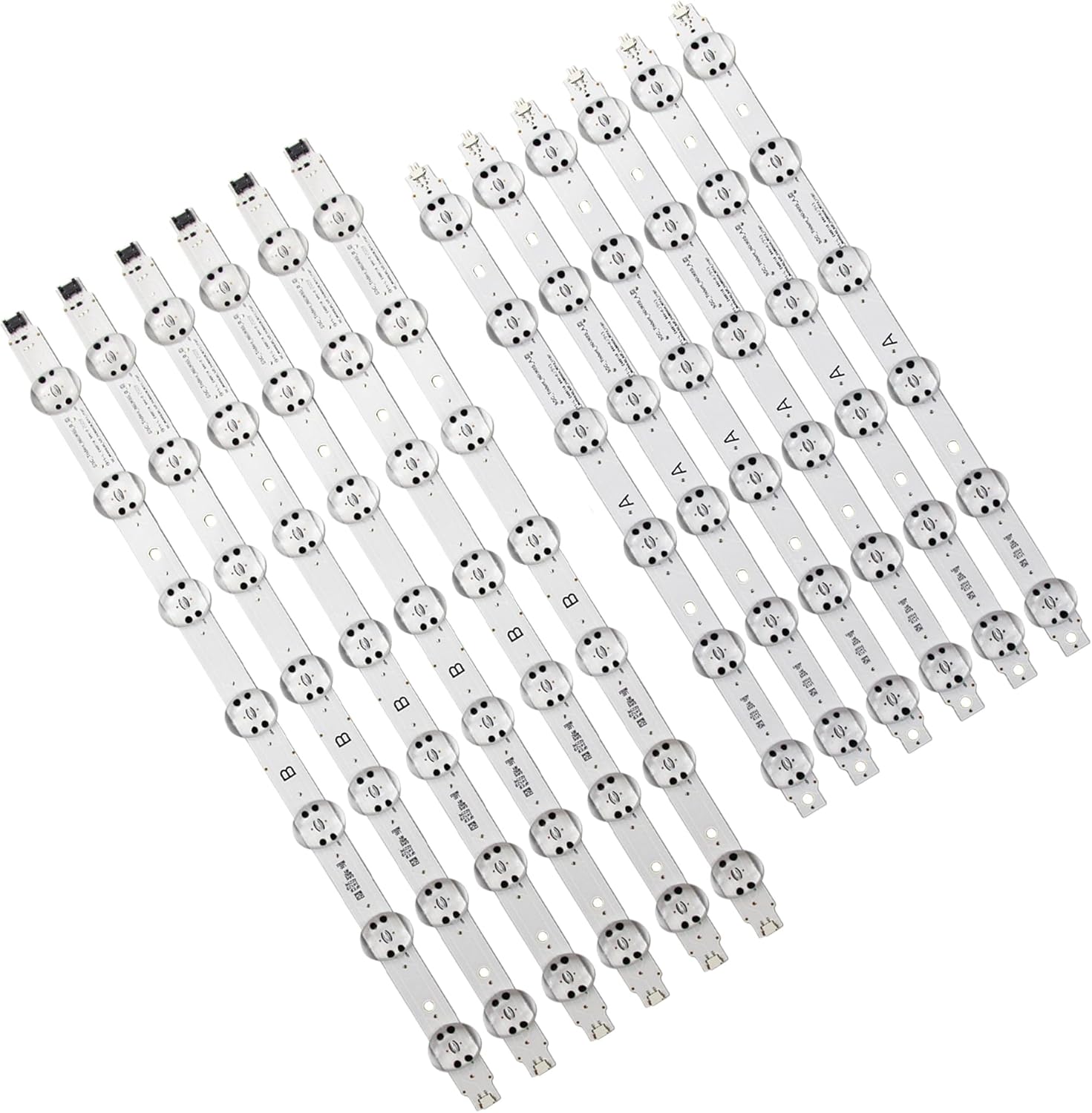 GuuYebe LED Backlight Strip TV Replacement Part for 86UK65 86UK6570PUB 86UM8070AUB 86UM8070PUA 86UN8570AUD 86UN8570PUC SVL860A03B EAV64091901 EAV64092001 EAV64091902 EAV64092002 SSC Trident
