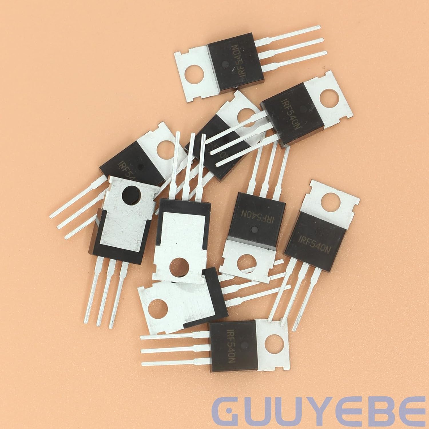 GuuYebe IRF540N IRF540 100V 30A IRF540NPBF N-Channel Power MOSFET TO-220 Transistors of Semiconductor Products