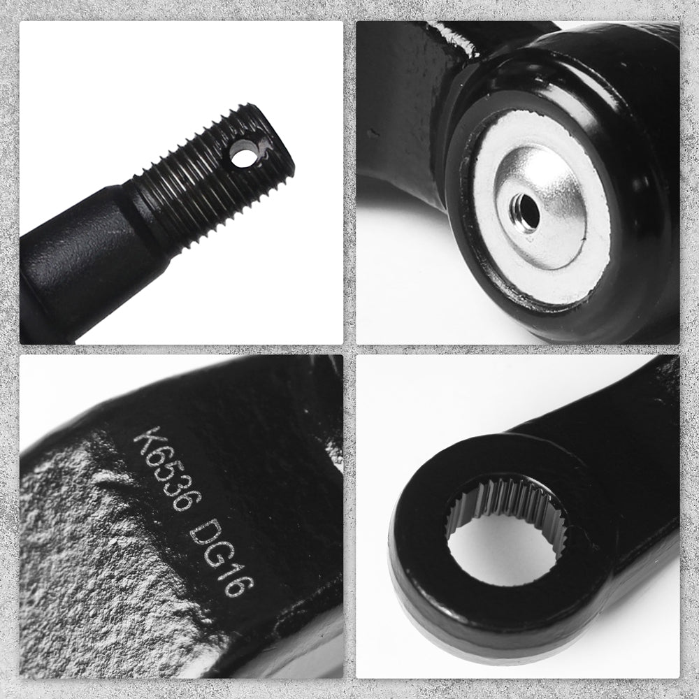 GuuYebe K6536 Pitman Arm Steering Front Fit for Silverado Sierra Tahoe Escalade H2 Avalanche Yukon Express Suburban Savana Replacement with Chevy GMC Hummer Cadillac Chevrolet Suspension Kit