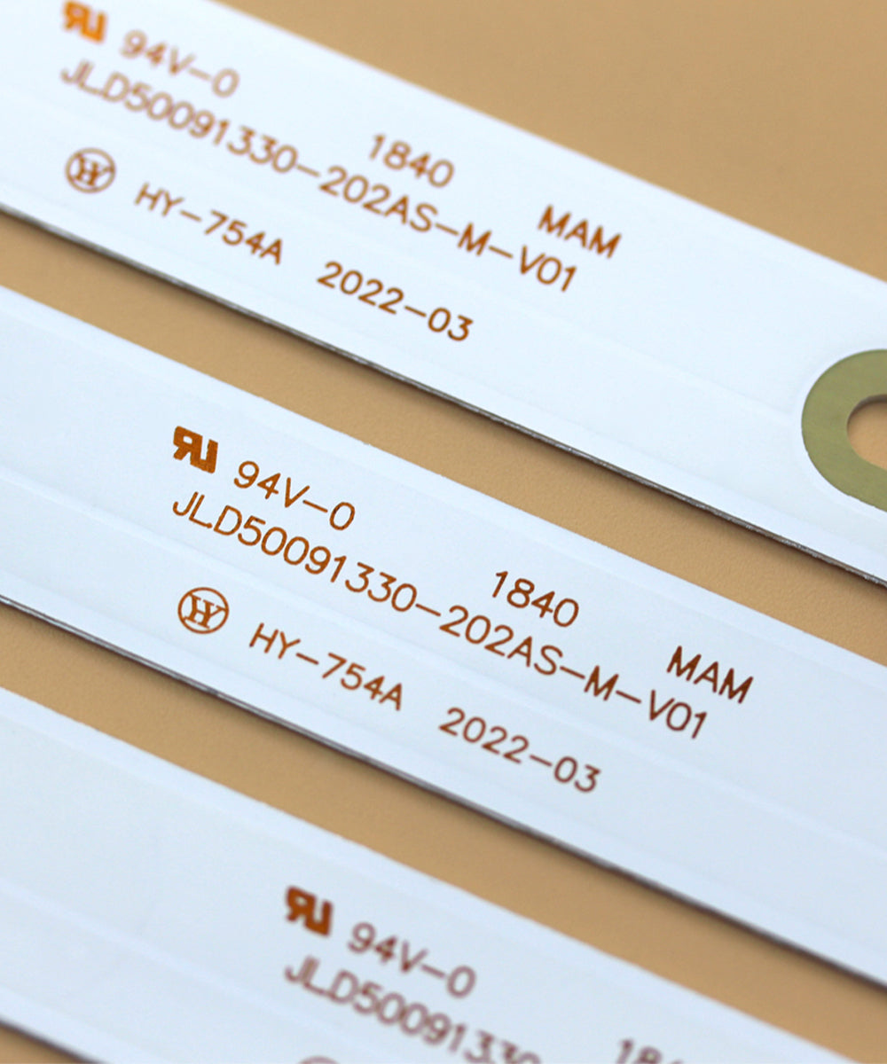 GuuYebe LED Backlight Strip TV Replacement Part for JL.D50091330-202CS-M V505-G9 D50X-G9 LBM500M0901-HV-5 V505-H19 V505-H9 JL.D50091330-2020DS-M V01 V500DJ6-D03 REV
