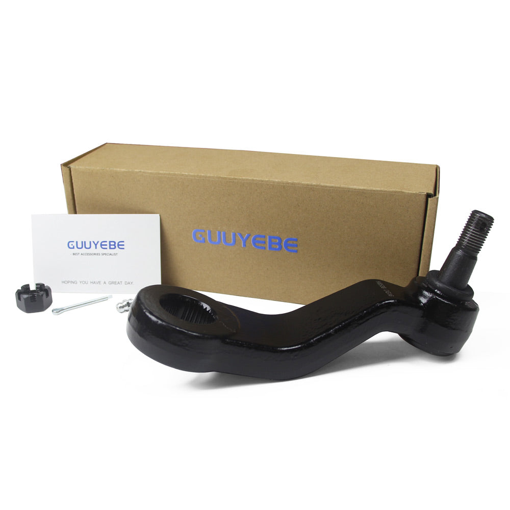 GuuYebe K6536 Pitman Arm Steering Front Fit for Silverado Sierra Tahoe Escalade H2 Avalanche Yukon Express Suburban Savana Replacement with Chevy GMC Hummer Cadillac Chevrolet Suspension Kit
