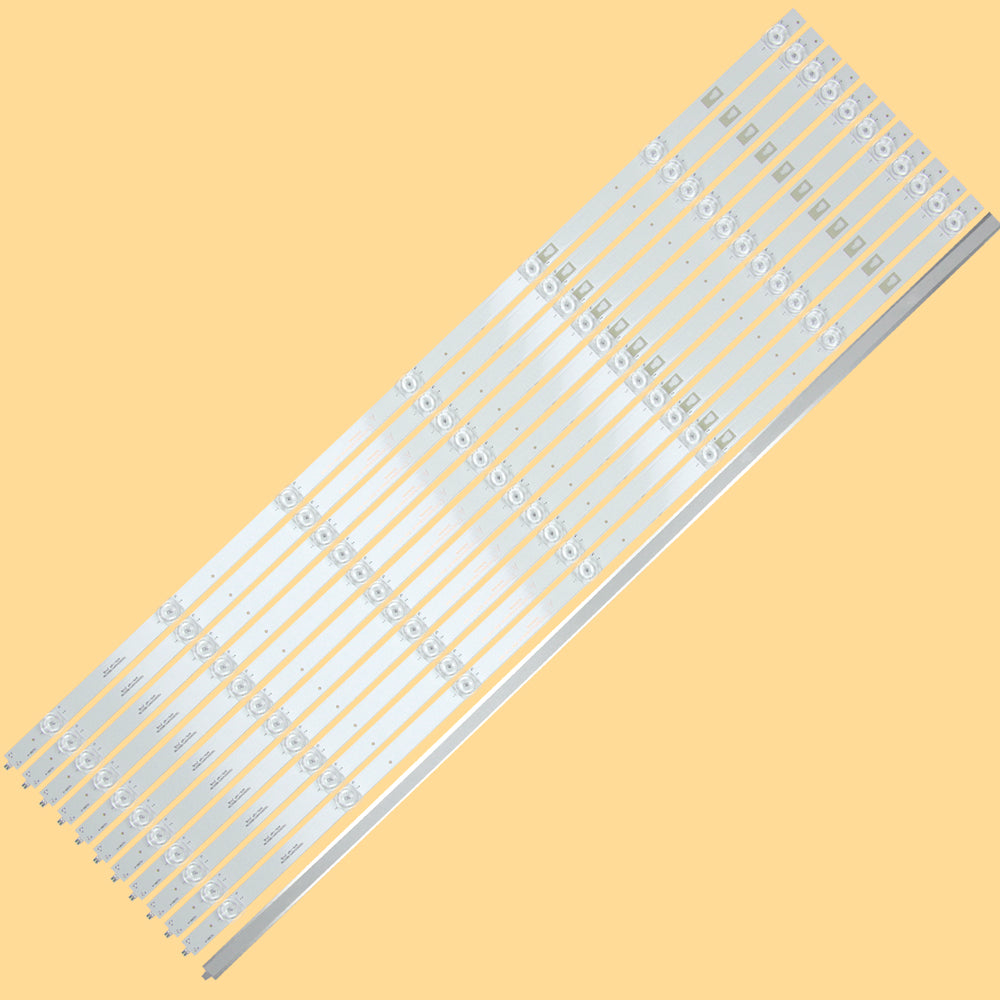 GuuYebe 12 PCS LED Backlight Strip TV Replacement Parts for 30375007007 E4FAA75R WR75UT4210 100044717 30375007007D M22223-MT M22234-MT M21123-MT M22056-MT 30375007008 30375007005 303750070076