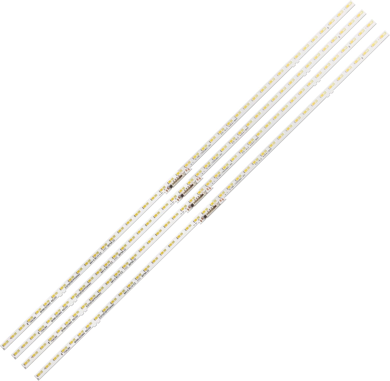 LED Backlight Strip TV Replacement Part for UN75AU8000FXZA BN96-52594A UN75AU8200 UN75AU8000 UA75AU8000 S1A8-750SM0-R0 LM41-01046A 75AUBK UE75AU8000 UN75AU8000BXZA 75AU8000 UN75AU7000FXZA
