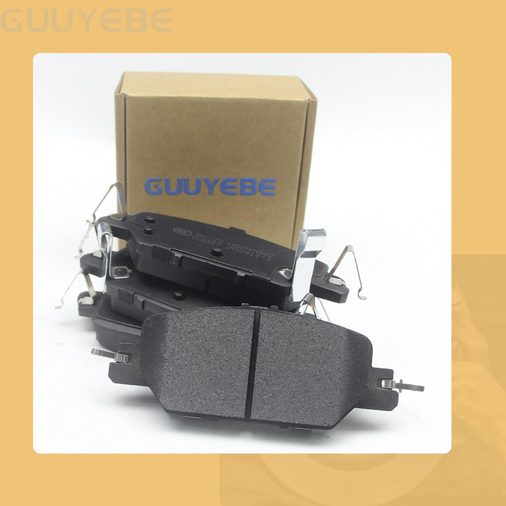 4 PCS Rear Ceramic Brake Pads,For Honda 2017-2023 CRV CR-V, Replace for 2037 D2037 BC2037