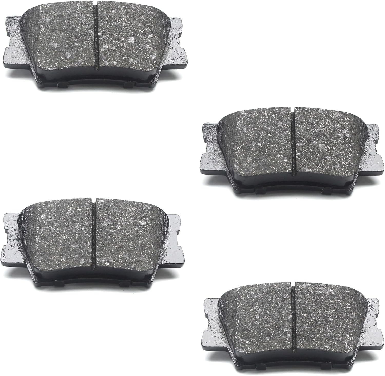 Rear Ceramic Brake Pads,For Toyota 2007-2021 Camry 2006-2018 RAV4 Avalon Matrix, For Lexus 2007-2018 ES350 2010-2012 HS250h ES300h, For Pontiac 2009-2010 Vibe, D1212