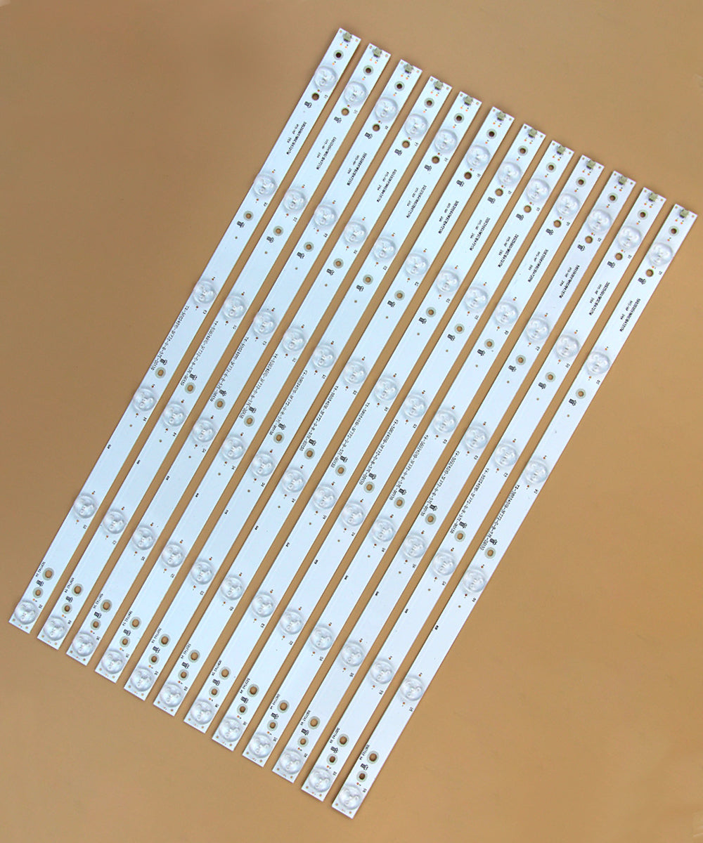 GuuYebe 500TT43 V3 V4 50D3506V1W6C1B47217M LED Backlight Strips for E50-C1 D50U-D1 D50-D1 EVTLBM500P0601-DN-2 E213009 E465853 7410A LB50057 71B50083L01000004R TPT500J1-HVN04 REV S17TK