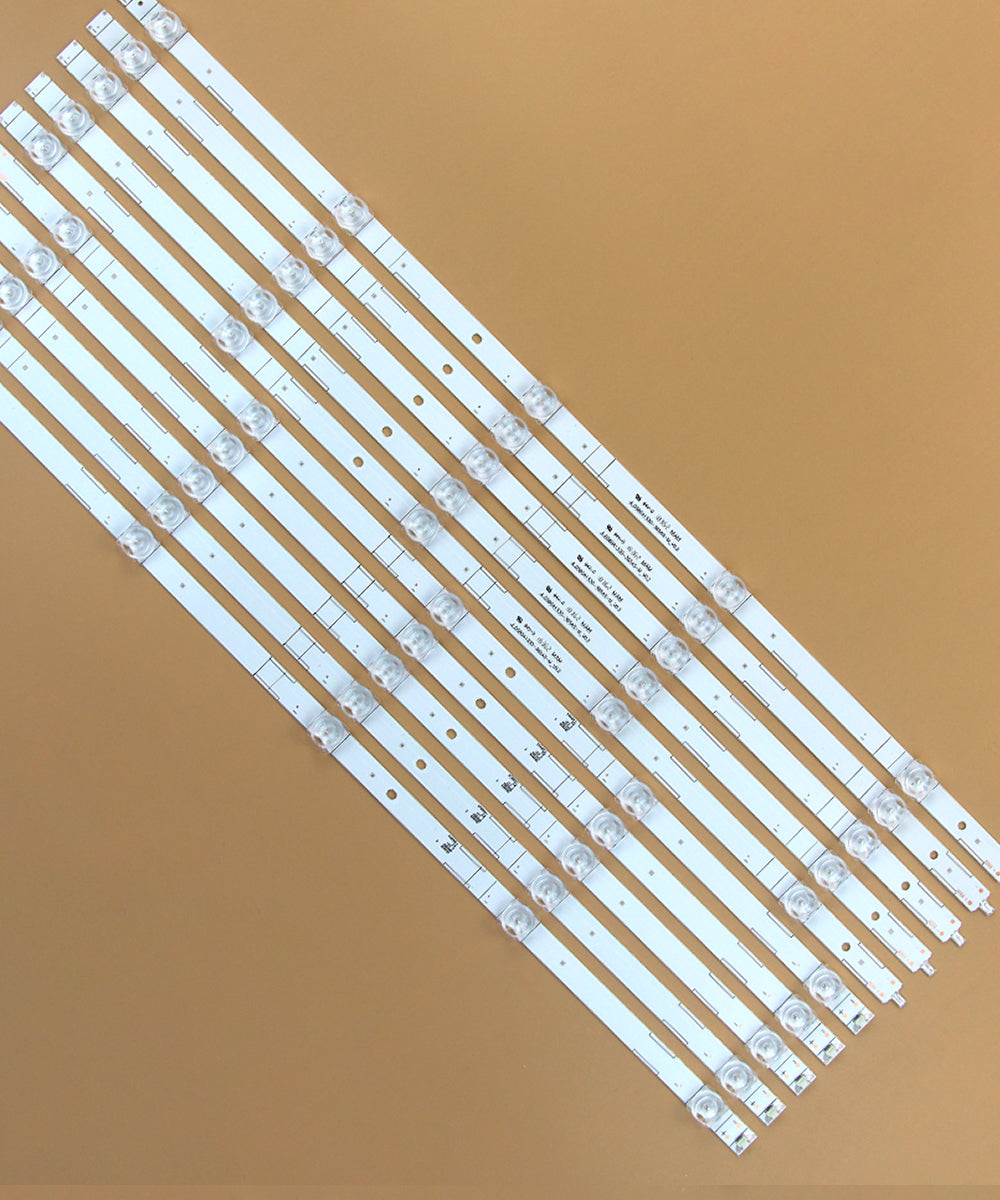 GuuYebe LED Backlight Strips TV Replacement Part for JL.D580A1330-365AS-M LC-58Q620U LC-58Q7330U LC-58Q7370U 58R6E 58Q7330U 58H6550E 58H6570G 58G6550E HD580S1U03-L1/S1 CRH-BK58S13030T051087D E480201
