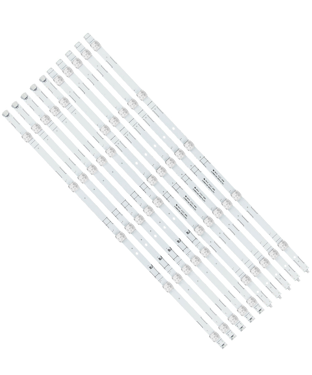 GuuYebe LED Backlight Strips TV Replacement Part for JL.D580A1330-365AS-M LC-58Q620U LC-58Q7330U LC-58Q7370U 58R6E 58Q7330U 58H6550E 58H6570G 58G6550E HD580S1U03-L1/S1 CRH-BK58S13030T051087D E480201