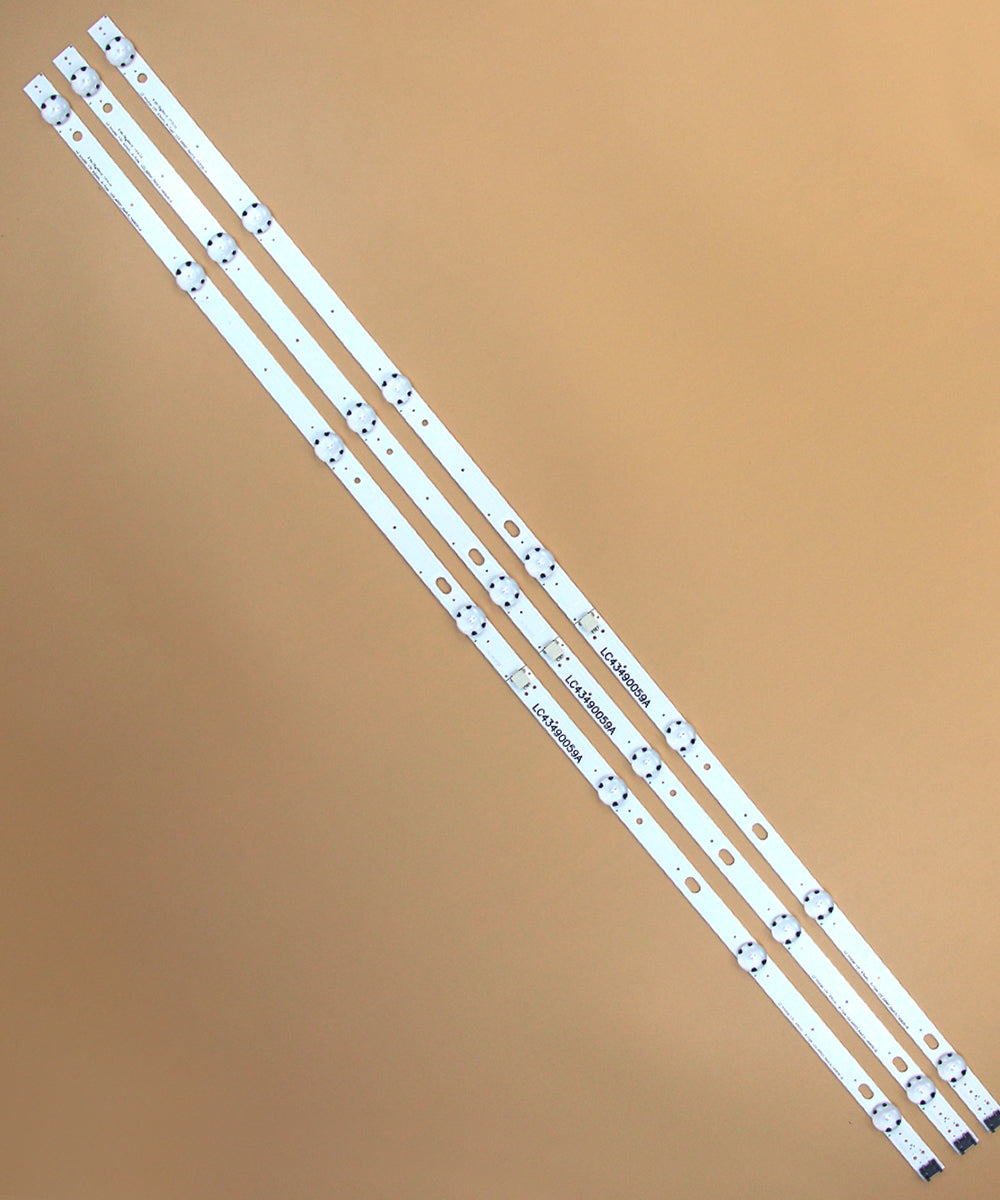 LED Backlight Strip TV Replacement Part for SSC_43UK63 LC43490084A LC43490085A LC43490087A LC43490072A LC43490077A 43UK6090PUA 43UK6300PUE 43UM6910PUA 43UM6950DUB 43UN7000PUB 43UN6950ZUA 43LJ5500