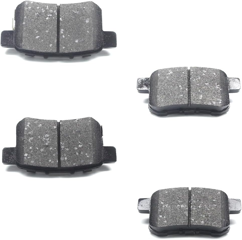 4 PCS Ceramic Brake Pads Rear Set,For Honda 2003-2017 Accord EX LX SE Sport,For 2009-2014 Acura TSX Tech Premium V6