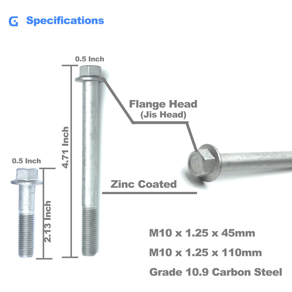 3 PCS LS Engine Starter Bolts Kit for GM LS LS2 LS3 LS1 LS6 LS7 LQ9 LQ4 Engines,Fit for Chevy Ford Jeep Camaro Corvette Silverado Truck,Silver Long Short Bolt,551681 430-3511