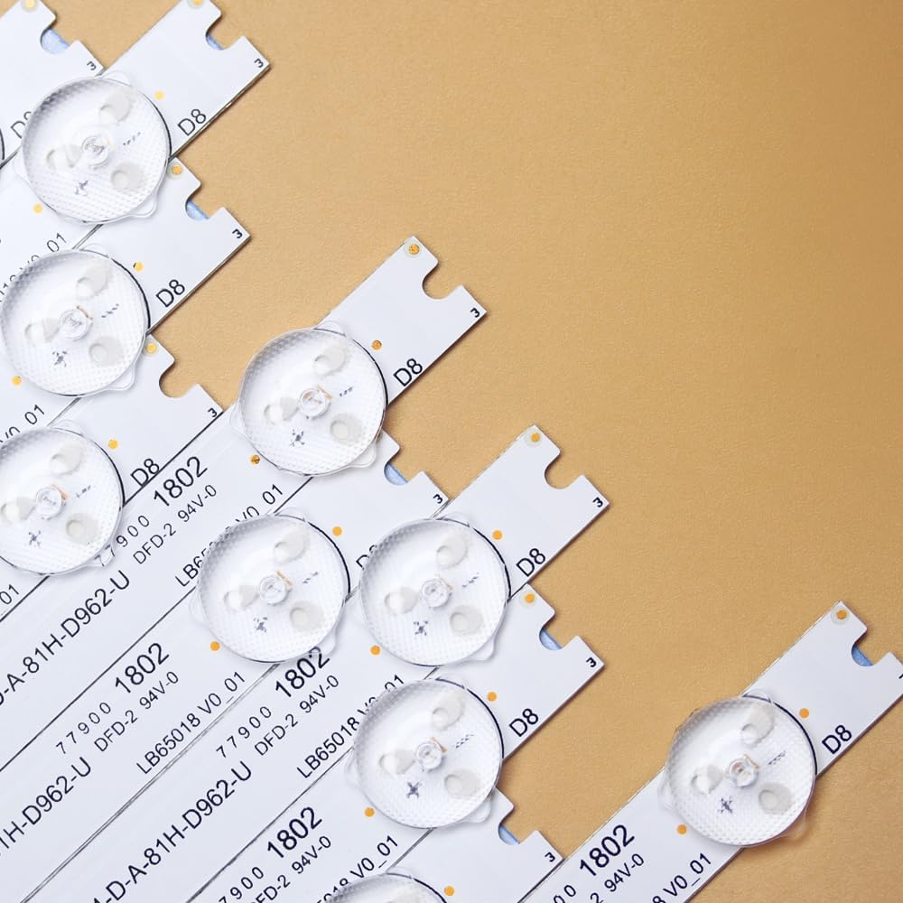 LB65018 D65U-D2 D65-D2 E65X-C2 MT65W-861C3 T650QVN05.0 T650QVF07.0 T650HVF05.5 EX-65T27E02-3D773-0-A-6AD-7543-1 LED Backlight Strips for 65 inch TV