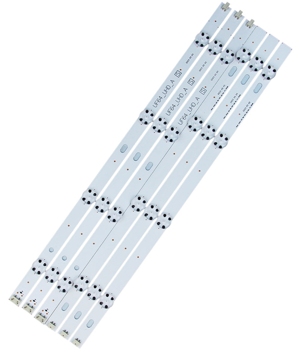 LED Backlight Strip TV Replacement Part for UF64 43UF640 43UH6030 43LH604V 43UH603V 43UH610V 43UF6409 EAV63452303 EAV63192501 NC430DGE-SADP3 HC430DGG-SLNX1 UHD A