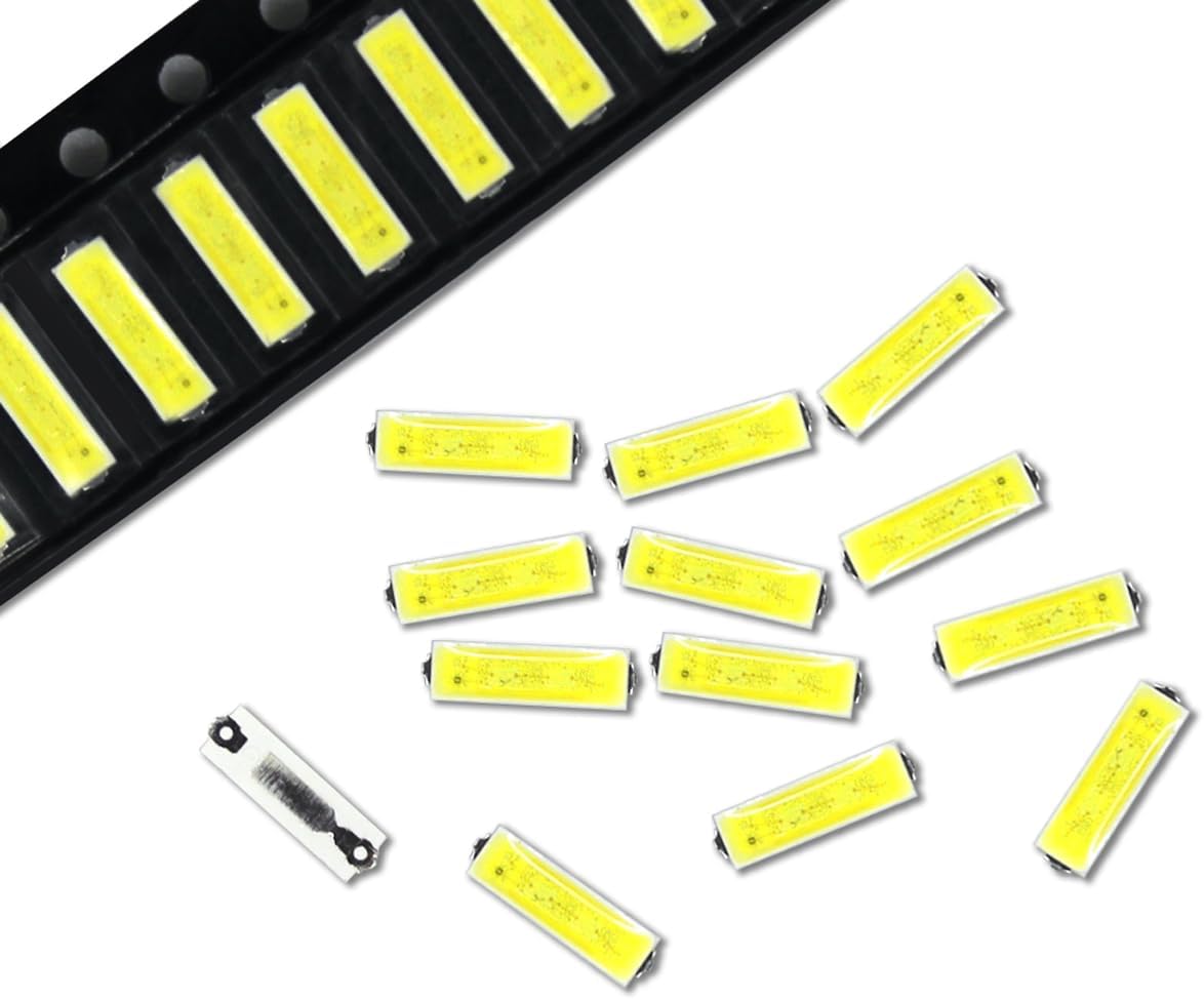 7020 2070 3V 6V SMD Chip LED TV Backlight Beads for LCD LED Backlight Strip Compatible with UN65NU6900F BN96-45635A UN65RU7200F UN65NU7100F LM41-00614A Samsung Lamp Bead Replacement