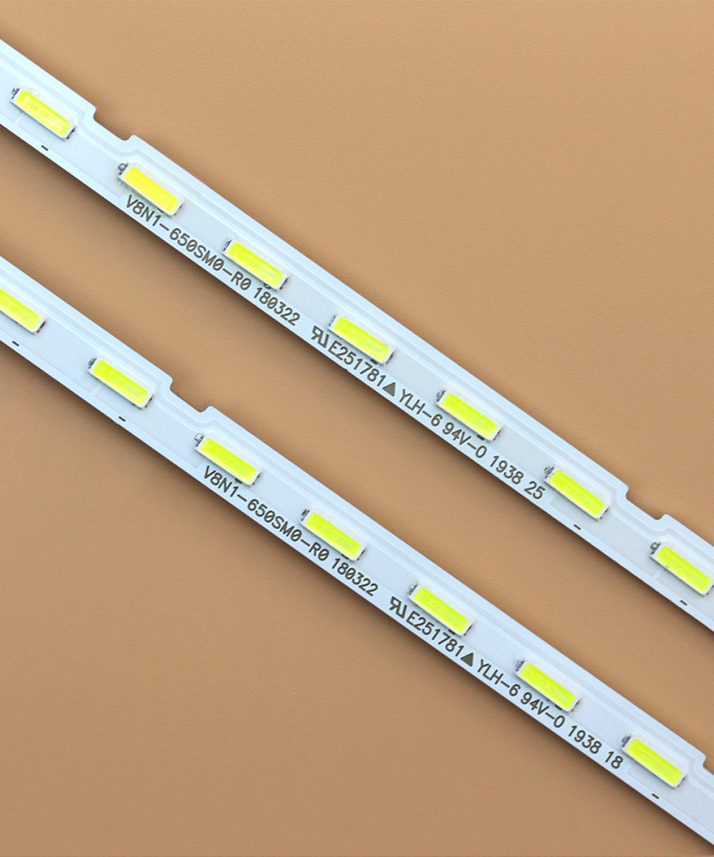 LED Backlight Strips for tv Samsung BN96-45635A UN65NU6900F UN65NU7100F UN65RU7200F LM41-00570A V8N1-650SM0 E251781 LM41-00614A YLH-6 GuuYebe