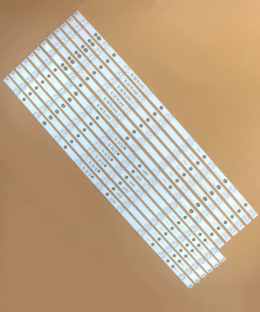 LB70006 replacement backlight strip photo for checking A and B sections and part markings