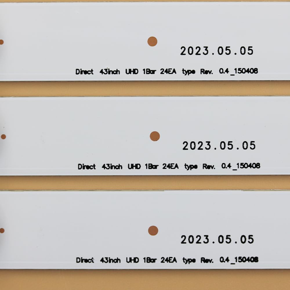 3 Tiras LED LG 43UH610V 43UF6407 | Envío desde España