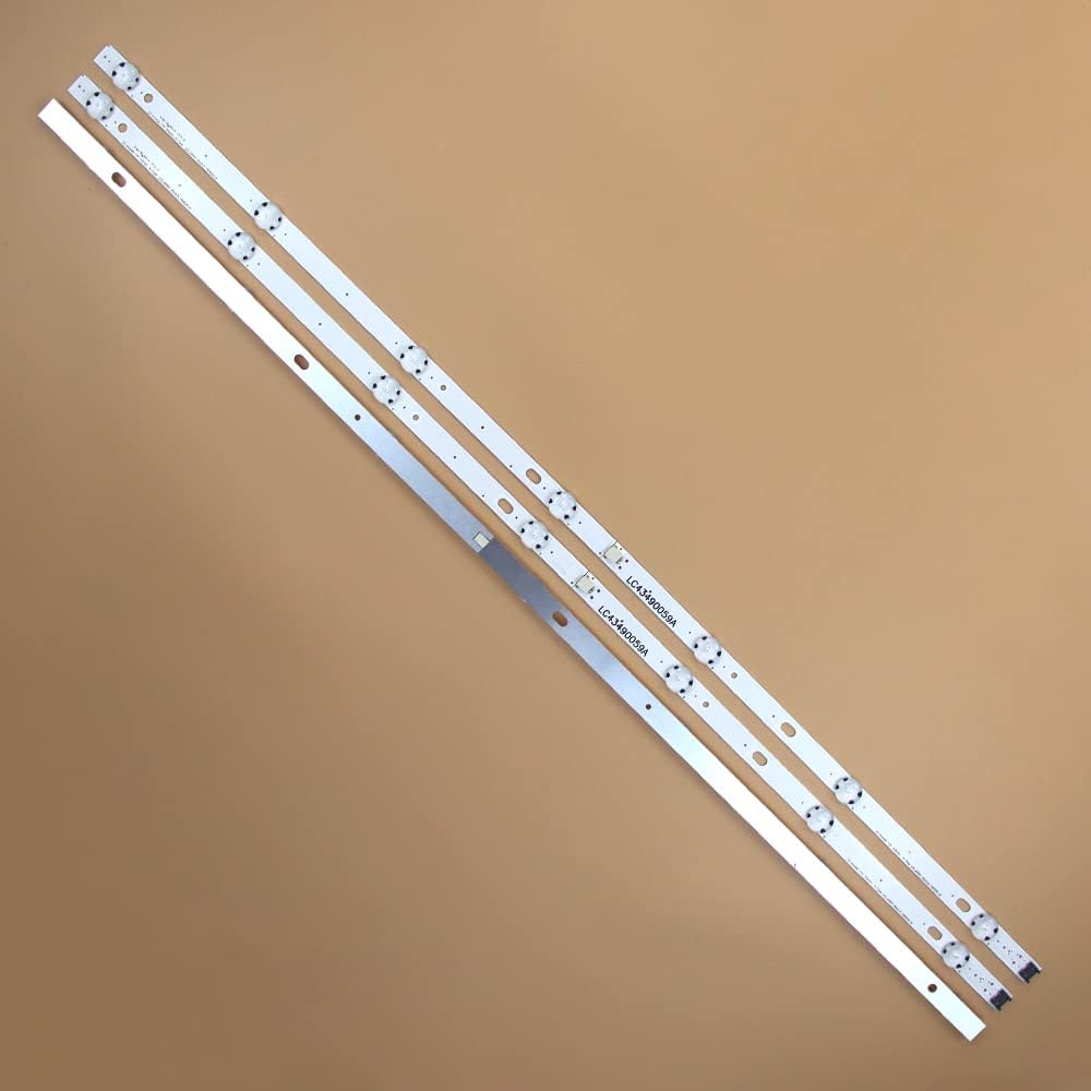 3 Tiras LED LG 43UJ634V 43UJ651V 43UJ635V LC43490059A | Envío desde España