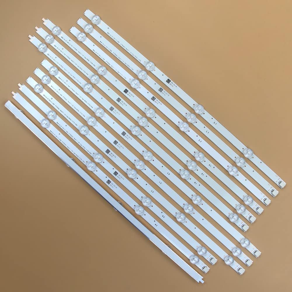 Fotografía de referencia de las tiras de retroiluminación para comprobar modelos LG de 47 pulgadas
