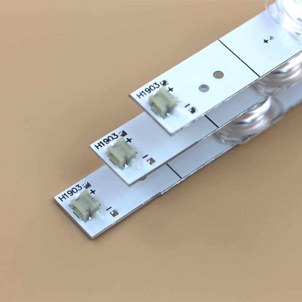 GuuYebe LED Backlight Strip TV Replacement Parts for SVH750A76 75R6E3 75H6570G 75H6510G 75R61G 75H78G HD750S3U81 HD750S3U81-TAB1 CRH-BX75S3U813030T14069B8-REV1.3 E479275 75 inch Roku tv