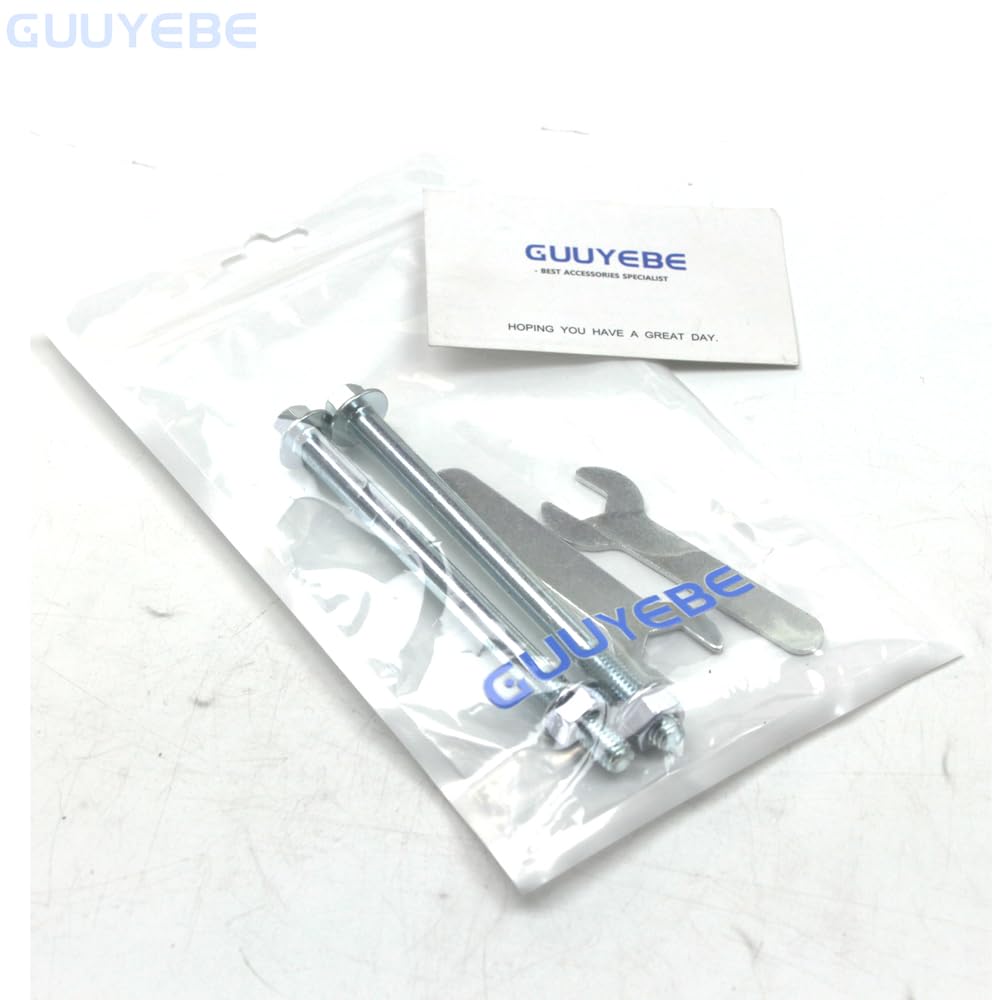GuuYebe 2 PCS M8 Pit Bike Top and Bottom Engine Motor Mount Bolt Kit for 50CC 110CC 140CC 70CC 90CC ATV Dirt Quad Bikes,Grade 8 and Length 115mm for Chevy GMC Models, Pack of 2,Replace for 81101