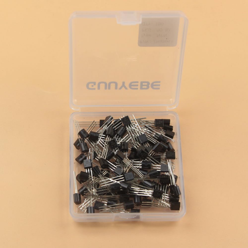GuuYebe 2N3904 Transistor TO-92 NPN BJT Transistors of Semiconductor Products