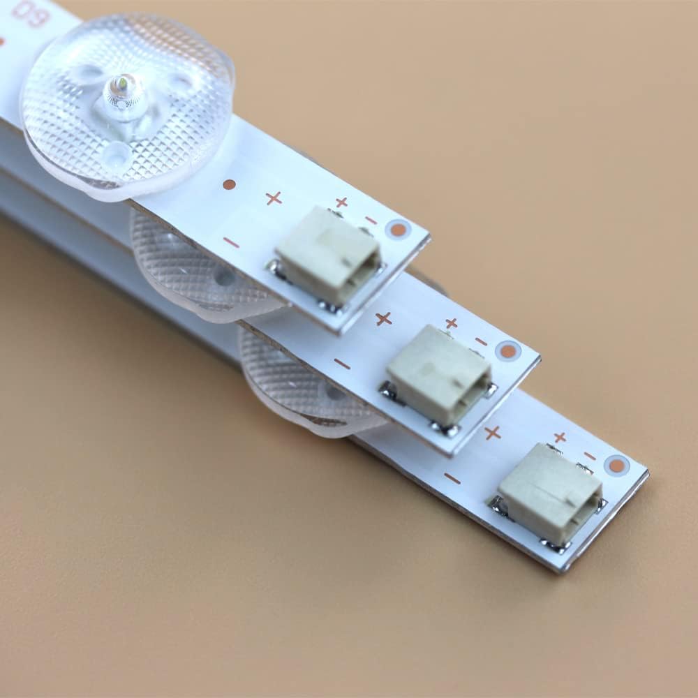 GuuYebe UN65J6200AF BN96-29076A LED Backlight Strips for 65 inch TVs 2013SVS65 BN96-29077A UN65J620DAF UN65H6203BF LM41-00001J LM41-00001K D3GE-650SMA-R3 D3GE-650SMB-R1 131015 34562A 34563A