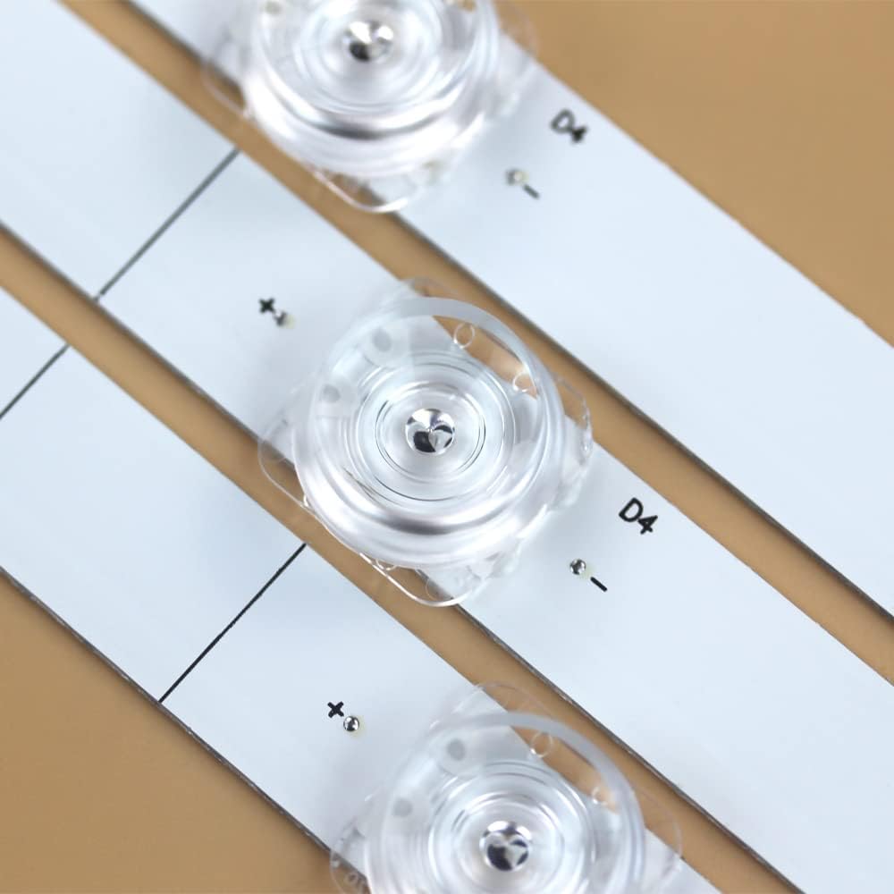 GuuYebe LED Backlight Strip TV Replacement Parts for SVH750A76 75R6E3 75H6570G 75H6510G 75R61G 75H78G HD750S3U81 HD750S3U81-TAB1 CRH-BX75S3U813030T14069B8-REV1.3 E479275 75 inch Roku tv