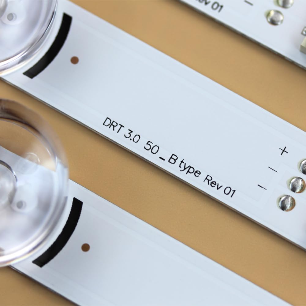 GuuYebe LED Backlight Strip TV Replacement Parts for 50 inch TVs 50LB5500 50LB5610 50LB5620 50LB565V 50LB5700 50LF5800 50LB580V 50LB650V 50LB653V 50LY761H 6916L-1978A 6916L-1979A 6916L-1983A