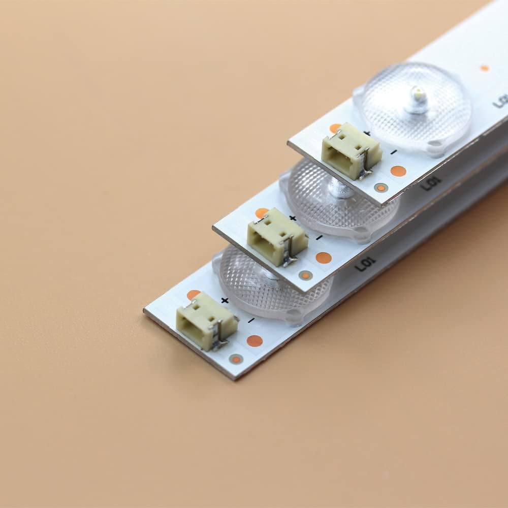 GuuYebe SVH550AA2 REV05 130719 7LED 11pcs LED Strip for 55 inch LCD TV 55K20DG 55K20PG 55K23DGW 55K23D9W HD550DF-B51 HD550DF B57 S0 NS-55D550NA15