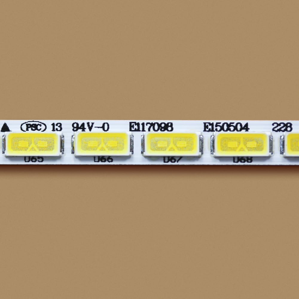 GuuYebe 55TA04 55TA05 E117098 E150504 LED Backlight Strip TV Replacement Part for 55 inch TVs 5TA04 551A04 551A05 P550HVN03.1 P550HVN02.2 T550HVN01.1 74.55T02.001-3-DX1 55PFL5907 55PFL5820T3 7030PKG