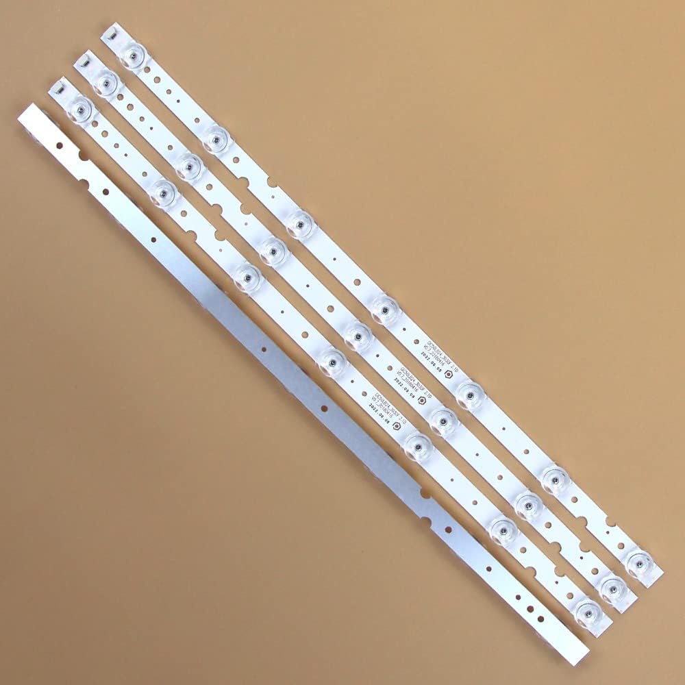 GuuYebe 4PCS LED Backlight Strips for 50 inch TVs 50S425 50S421 50S423 50D6 50UD6306 50UD6406 4C-LB5007-YH02J 4C-LB5007-ZM03J 4C-LB5007-ZM E78030 LVU500NDEL