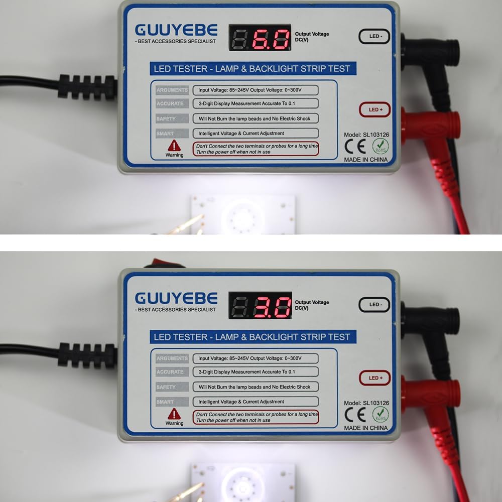 GuuYebe 75R6E3 SVH750A76 75H6570G 75H6510G Led Backlight Strip Replacement Part Lamp Beads 3V 6V for 75 inch LED TVs Repair Bars with Optical Lens Fliter  3030 3528 2835 Bead 30PCS