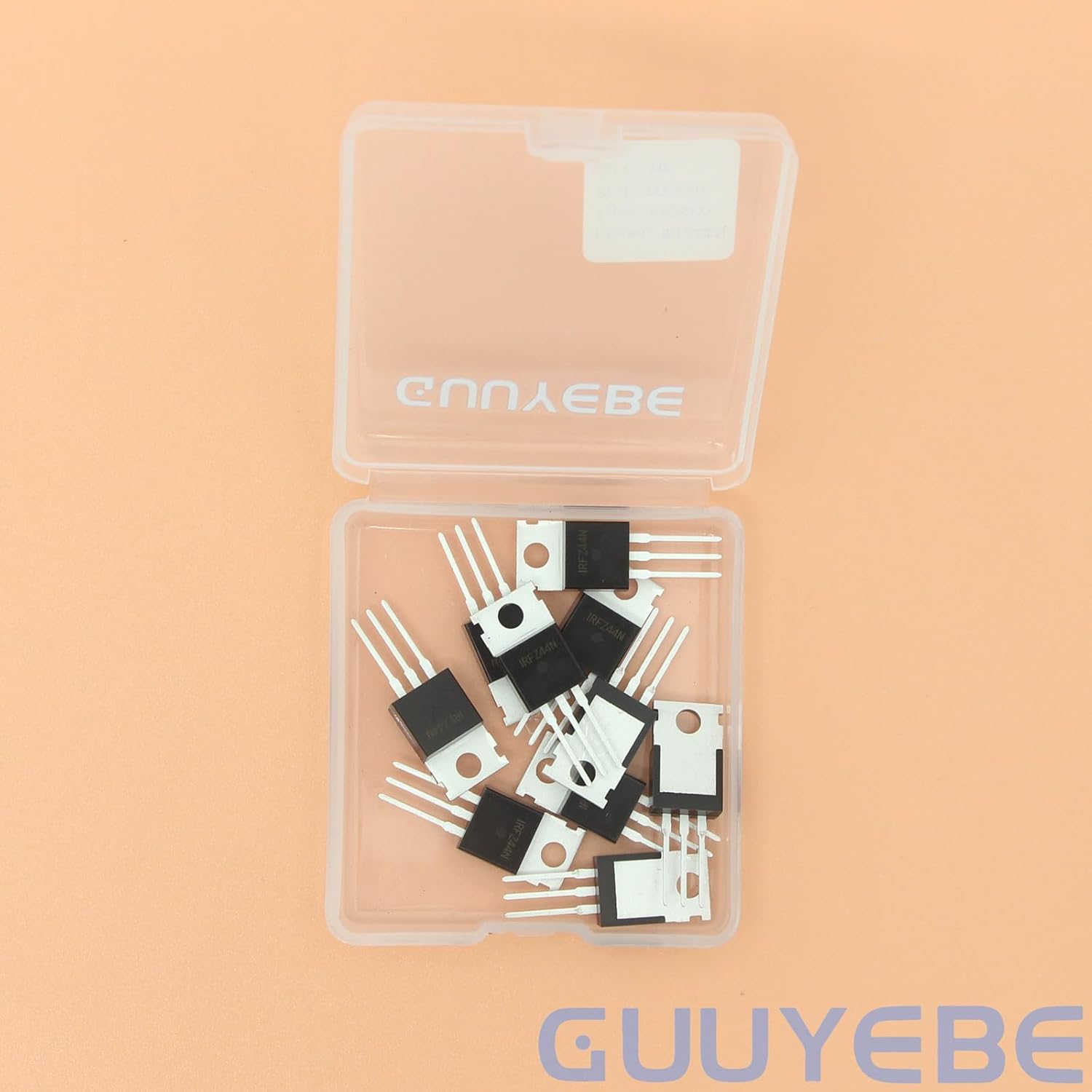 GuuYebe IRFZ44N IRFZ44 60V 50A IRFZ44NPBF N-Channel Power MOSFET TO-220 Transistors of Semiconductor Products