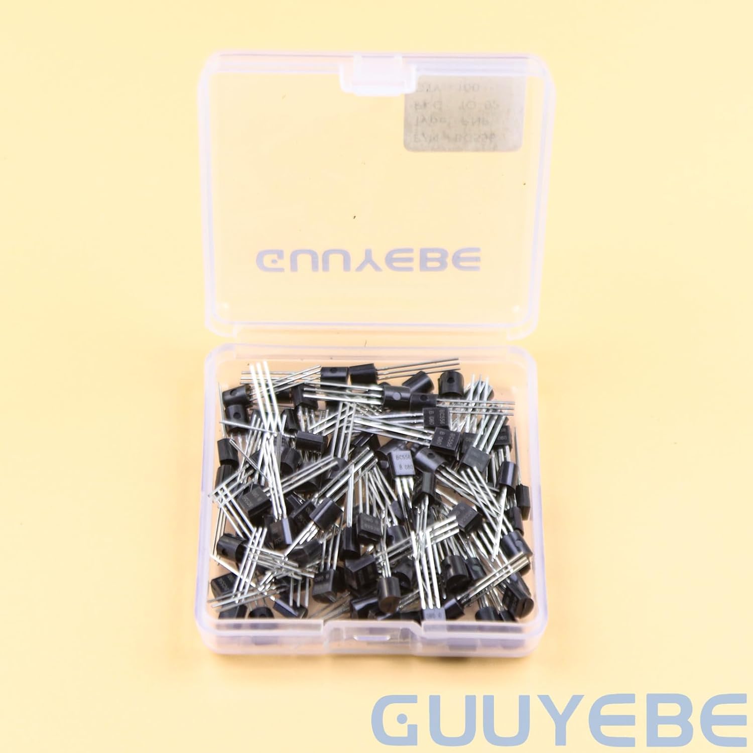 GuuYebe BC556 Transistor TO-92 PNP BJT Transistors of Semiconductor Products