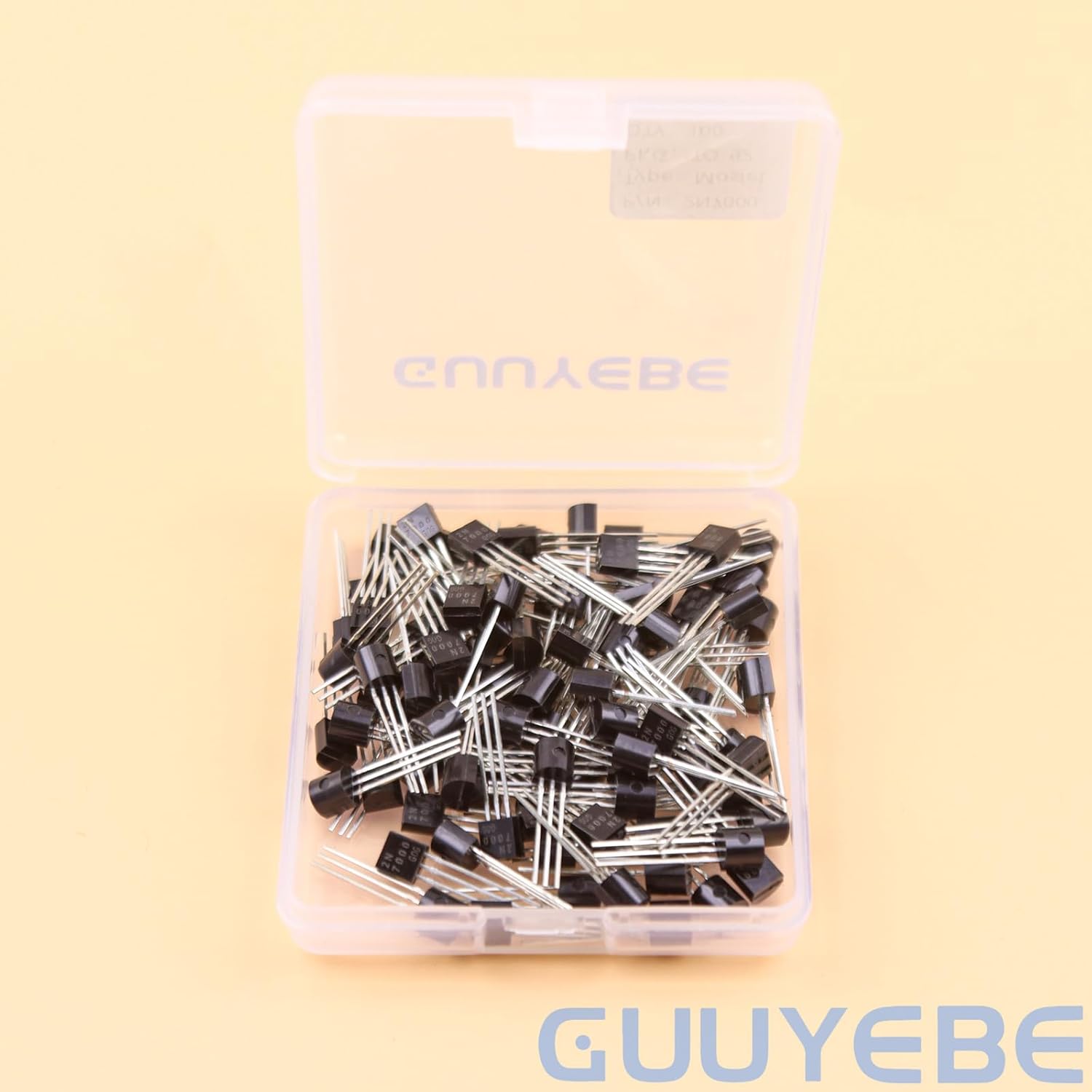 GuuYebe 2N7000 Mosfet Transistor TO-92 NMOS MOS N-Channel Power Mosfet Transistors of Semiconductor Products