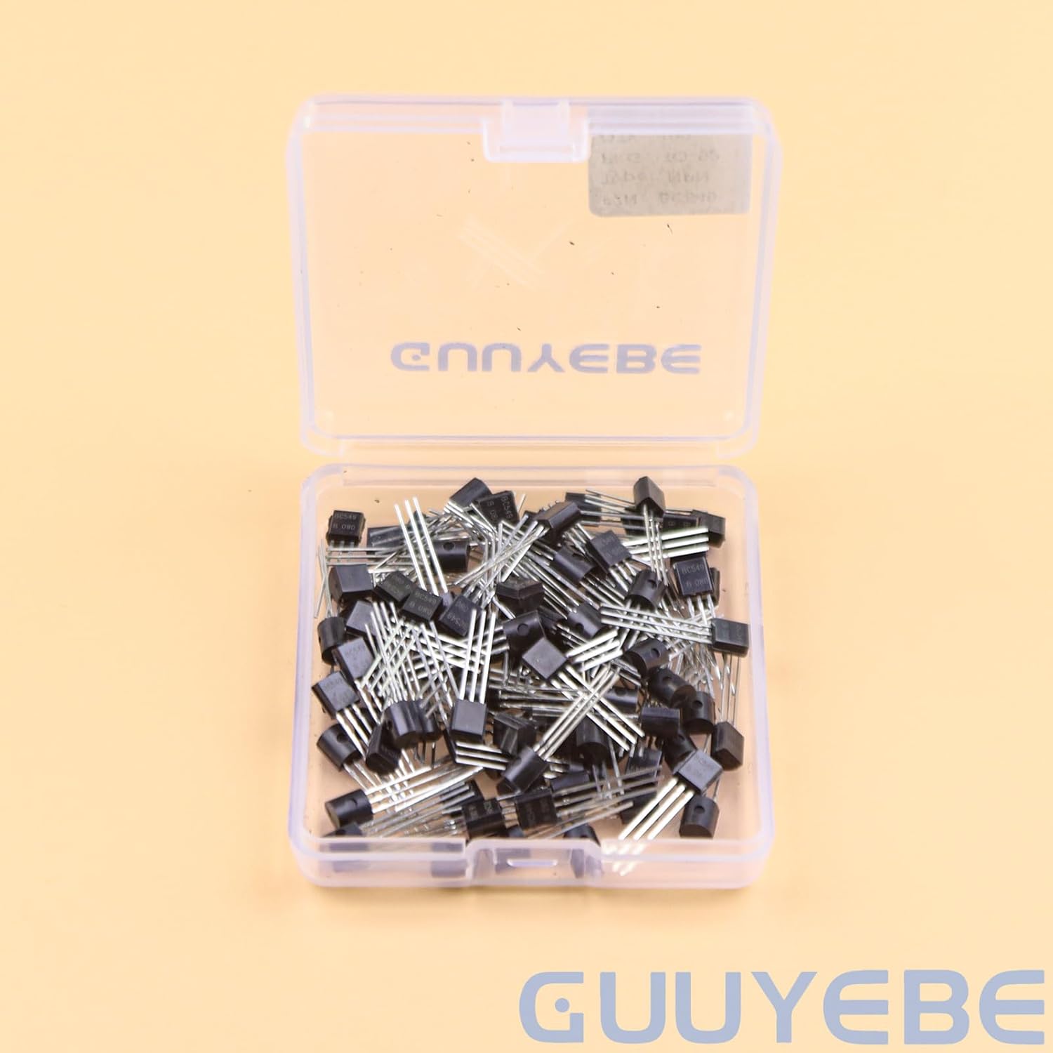 GuuYebe BC549 Transistor TO-92 NPN BJT Transistors of Semiconductor Products