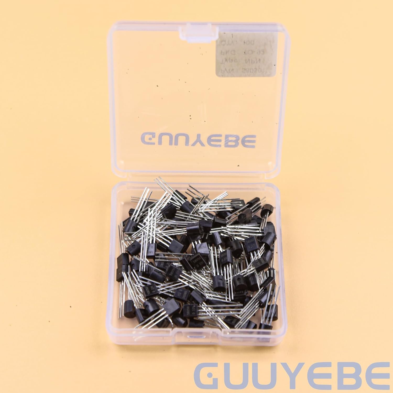 GuuYebe S8050 Transistor TO-92 NPN BJT Transistors of Semiconductor Products