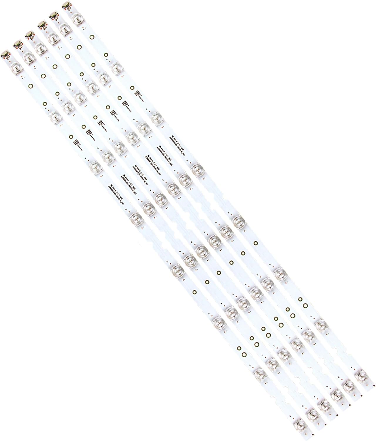 GuuYebe LED Backlight Strip 8 Lamp for 65S421 65S425 65S423 65S4 65S423TFAA 65S425LACA L65P65US 65U5850C 65S425TMBA JL.D65081330-365AS-M V03 65HR330M08A1 4C-LB6508-HR01J PF01J GIC65LB51-3030F2 6PCS